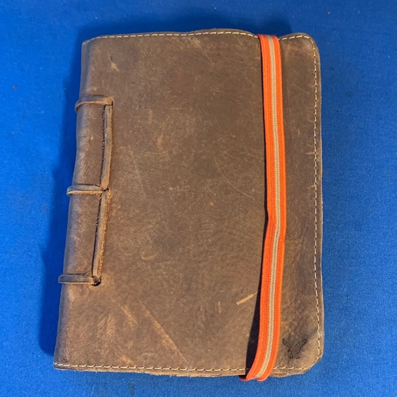vintage american eagle leather journal. - Picture 1 of 12